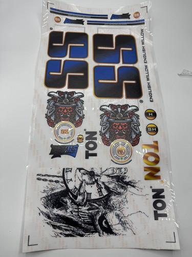 Devils cricket bat stickers - ss,