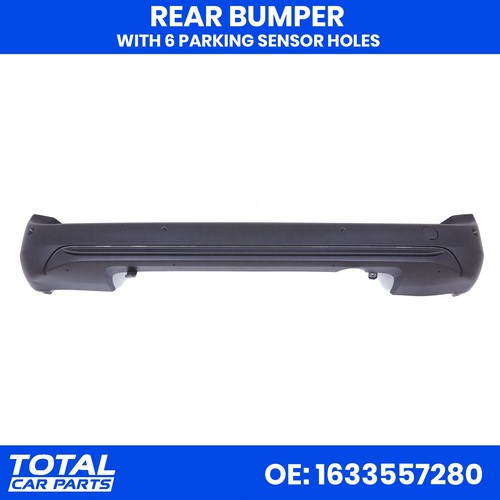 Rear bumper with - rear, pdc
