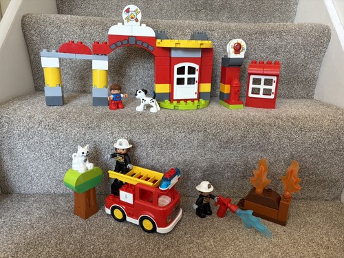 Lego duplo fire station - lego,