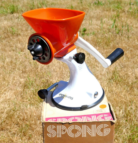 Vintage manual orange white - vintage,