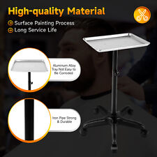 Salon Beauty Small Trolley with Removable Tray 70-110cm Adjustable Height