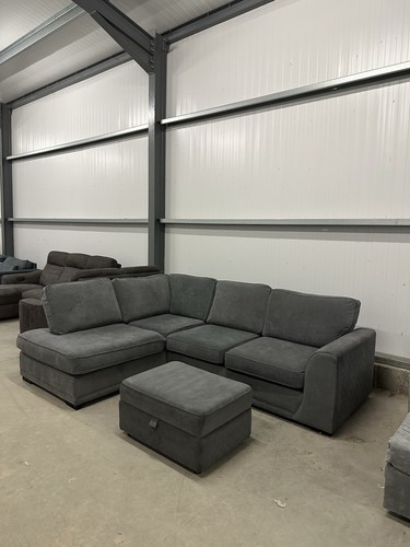 Grey dfs orka corner sofa - dfs,