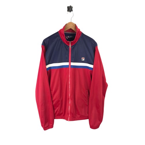 Mens vintage fila white - vintage, line
