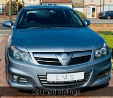 Black Plastic Eyebrows to fit VAUXHALL Signum & VECTRA C Facelift/Eyelid/GSI/VXR