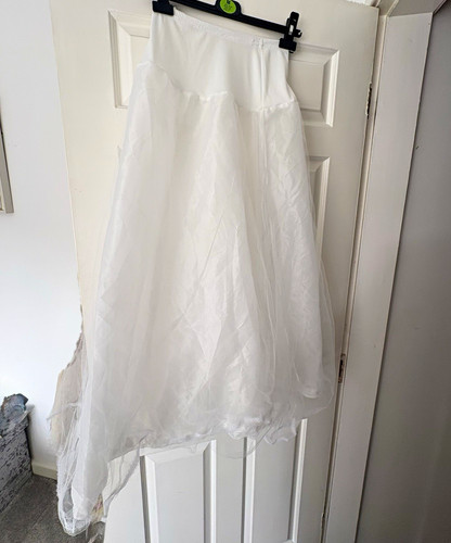 White bridal petticoat - bridal,
