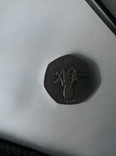 RARE OLD 50p COIN LONDON OLYMPICS ATHLETICS FROM 2011