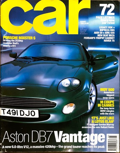 Car magazine aug 1999 - magazine, aug-1999