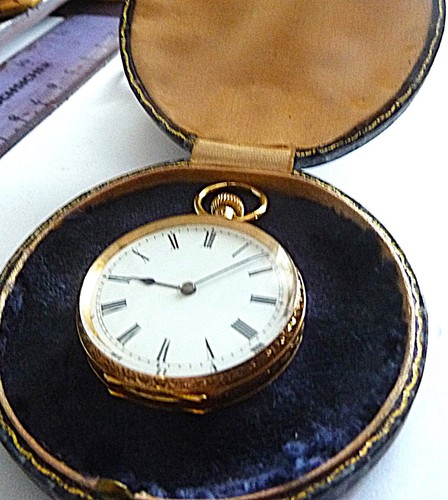 18k solid gold - 18k, pocket