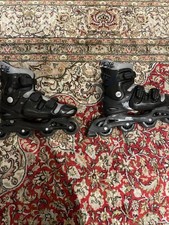 Inline Roller Skates Size Uk 9-12 4 Inches Wide