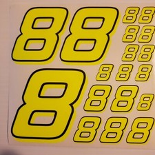 #8's Flourescent Yellow