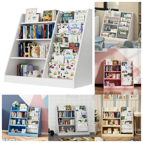 Kids bookcase bookshelf - bookcase, sling