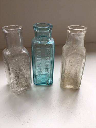 Antique bottles eiffel tower - bottles,