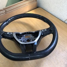 VW GOLF MK7 (13-20) MULTIFUNCTION FLAT BOTTOM LEATHER STEERING WHEEL 5G0419091DJ