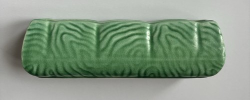 Green sylvac posy trough 1965 - trough,