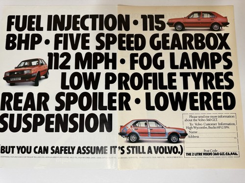 Original 1983 volvo 360 glt - original,