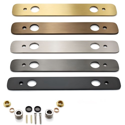 Exposed shower plate fixing - exposed,