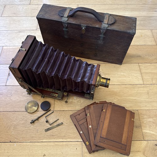 Mahogany half plate - half,