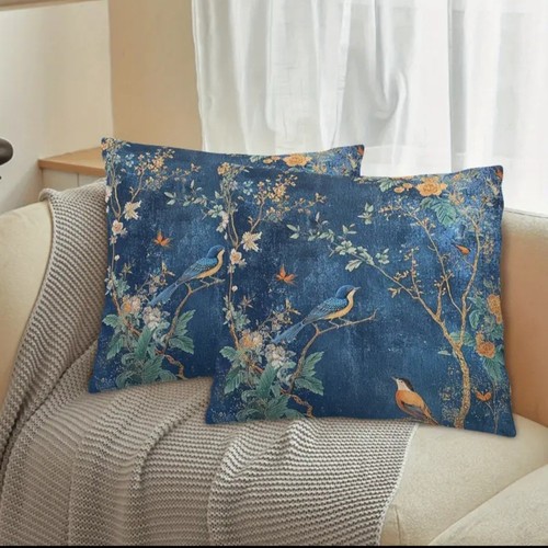 2pcs chinoiserie bird - 2pcs,