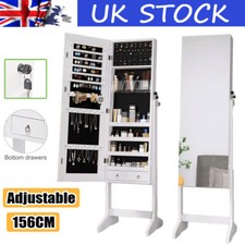 Free Standing Mirrored Jewelry