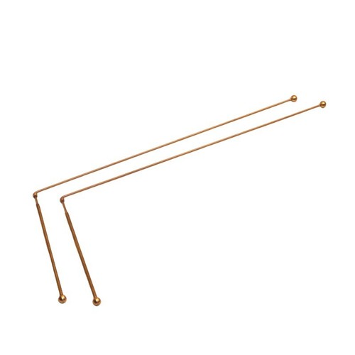Copper dowsing rod - -, rod-