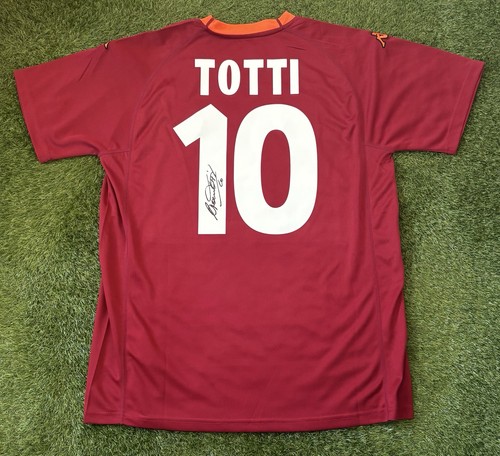Francesco totti signed roma - totti,
