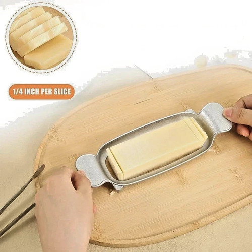 Stainless steel cheese - steel, cutter
