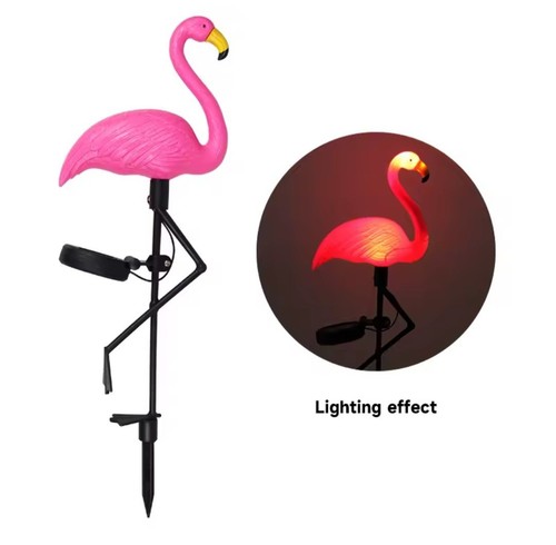 1pc solar flamingo - 1pc,