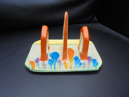 Clarice cliff toast rack in - cliff,