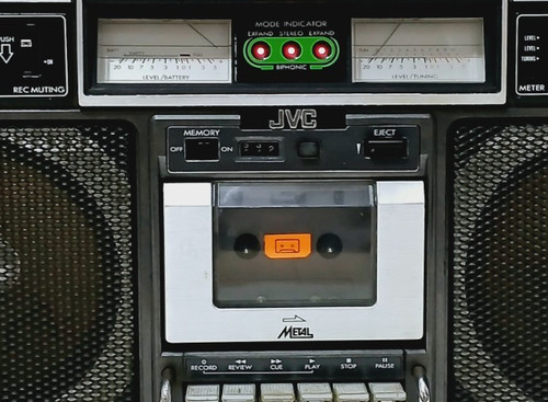 Vintage jvc 838w boombox - jvc,