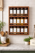 Apothecary Style Solid Oak