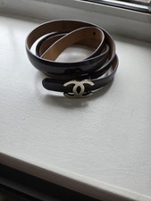 Chanel Patent Leather Belt