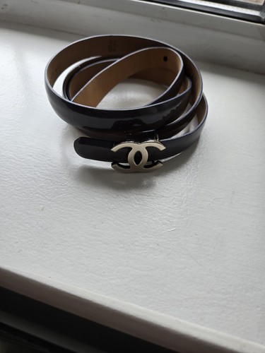 Chanel patent leather - leather, belt