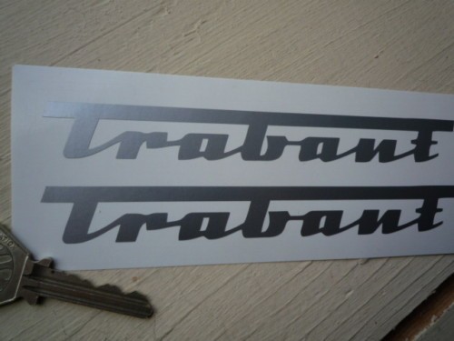 Trabant silver cut vinyl - cut, car