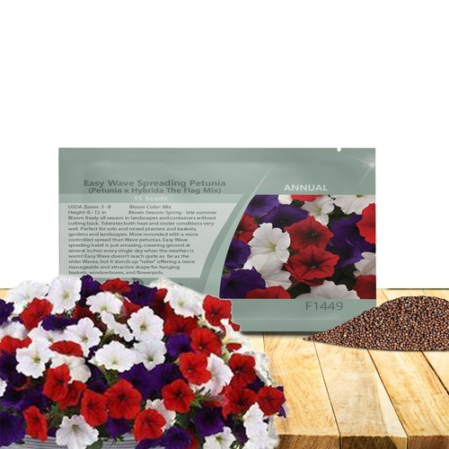 Seeds spreading petunia - 15,