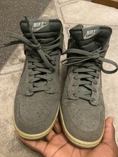 New Nike Dunk Sky High Dark Mica Green / Sea spray Zigzag Trainer Wedges 7