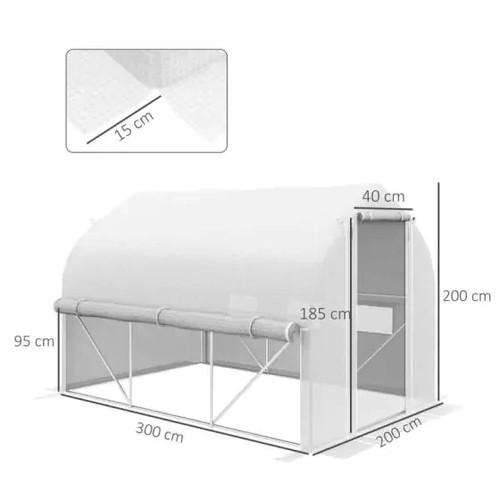 2m polytunnel - x, *polytunnel