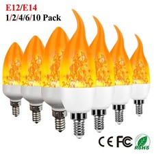 LED Flicker Candle Bulb Light