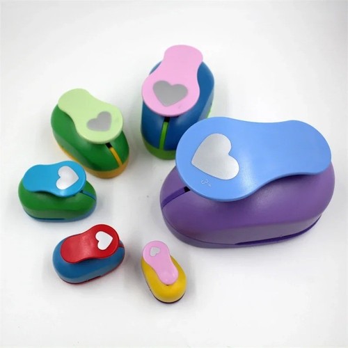 Heart shaped embossing punches - heart-shaped,