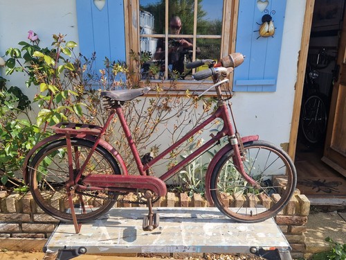 Vintage kids bike 1950s - vintage,