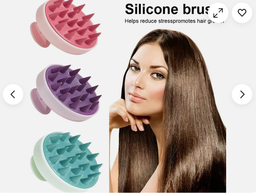 Head scrubber shampoo brush - head,