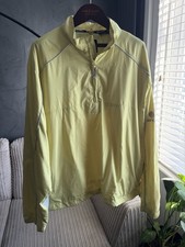 Sunice Weather 1/2 Zip Golf Pullover Jacket Yellow Men’s Size M