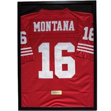 San Francisco 49ers Joe Montana Jersey Framed, Joe Montana Shirt Framed