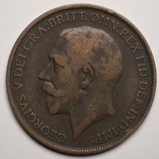 1912 H Heaton One Penny King