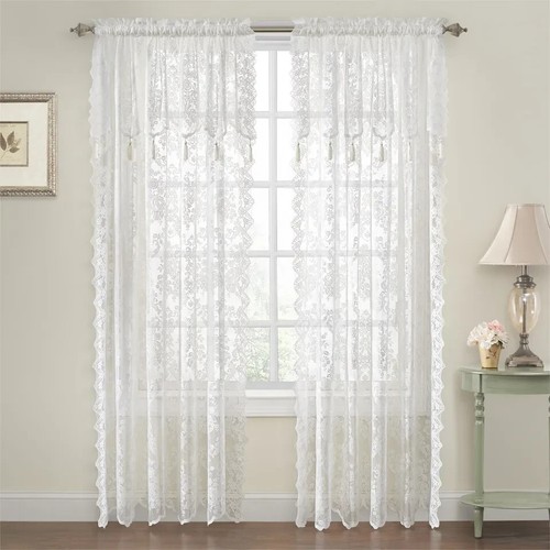 Shabby chic lace curtain - chic,