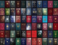 46 Countries Passport Notebook Movie Props Student Imitation Travelling Diary