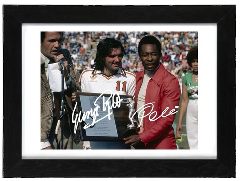 George best and pele signed - best,