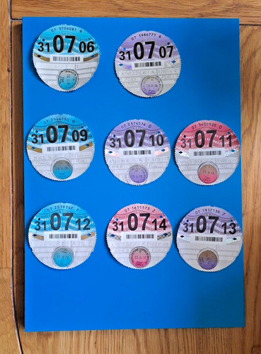 Dvla road tax - tax, 2005-2014