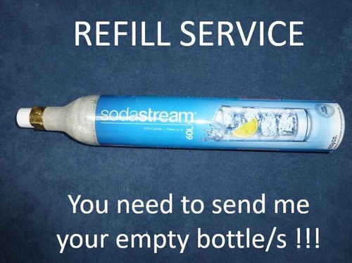 Sodastream blue refill service - refill,