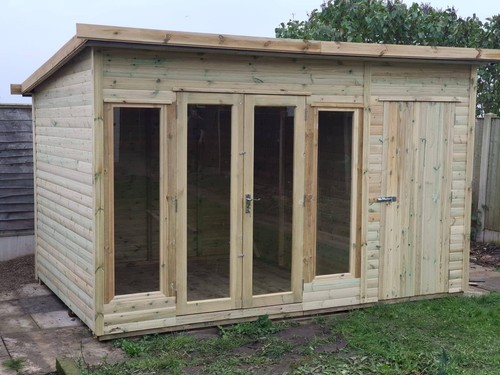 Summer house combi - summer, shed