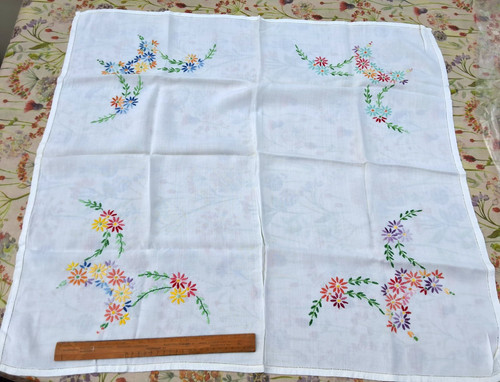 Vintage hand embroidered - vintage,